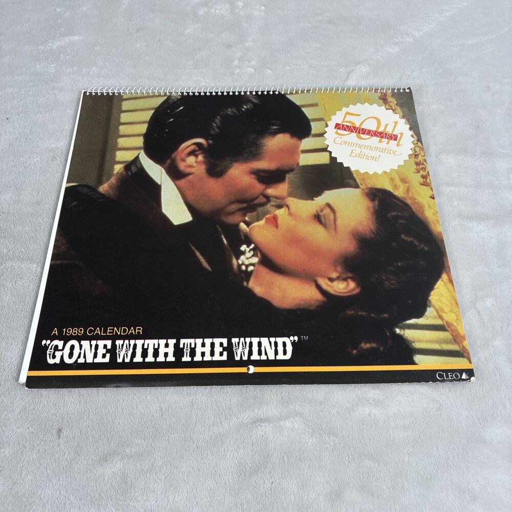 Lot of Vtg Gone With The Wind publications, & 50th Anniversary VHS Box Set Chrty - Picture 8 of 16